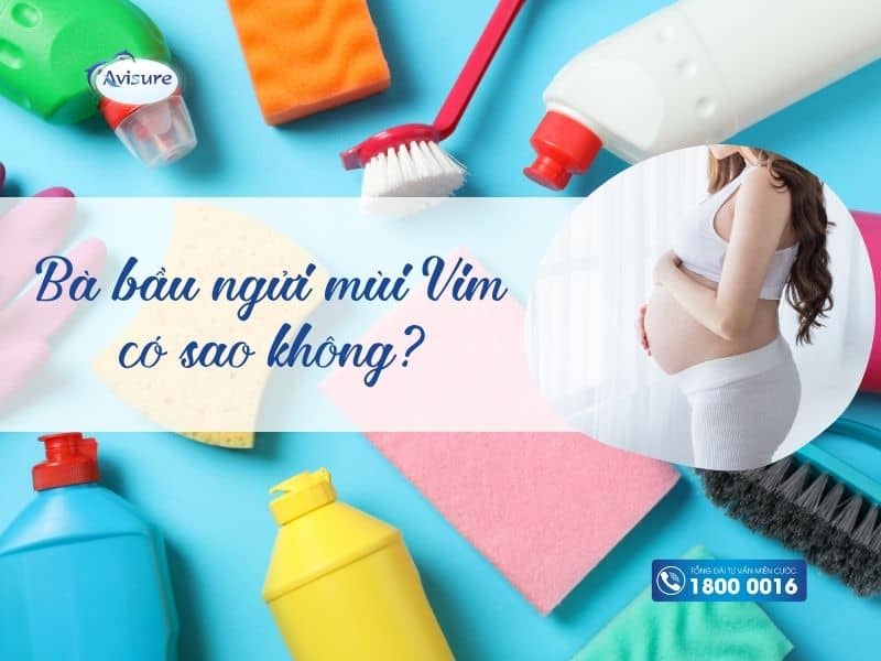 Câu hỏi thường gặp: Bà bầu ngửi mùi vim có sao không?